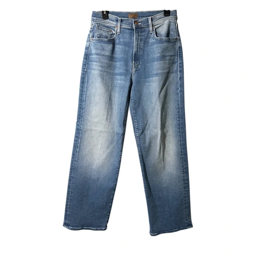 MOTHER The Rambler Zip Flood Read Between the Lines Size 29